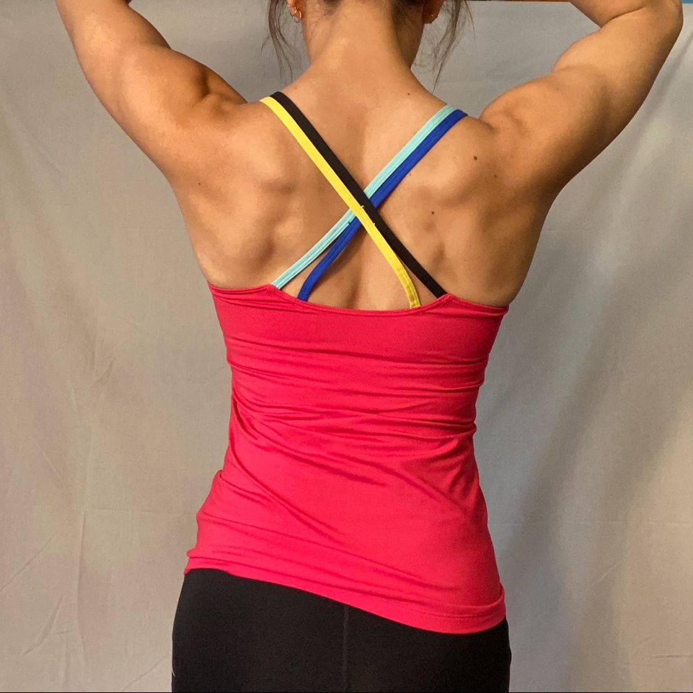 2FOR$15! Strappy Tank Top w/ Built in Bra